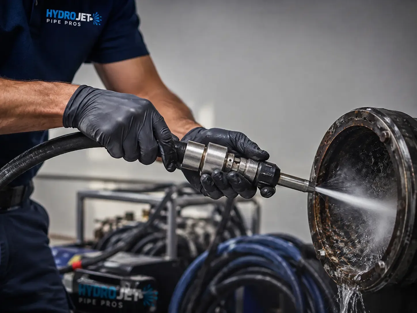 Hydro Jet Pipe Descaling in Newark, NJ